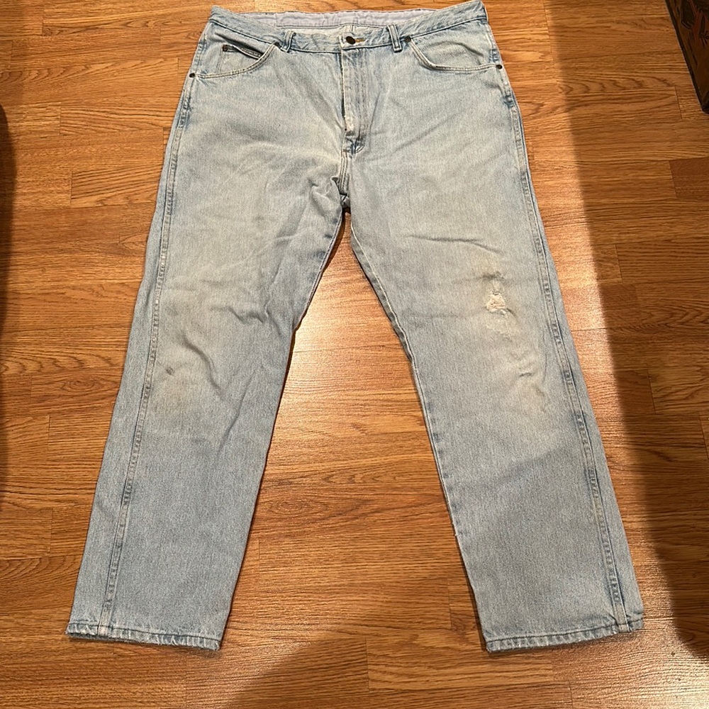 Men’s Wrangler Jeans Light Wash - 38x30